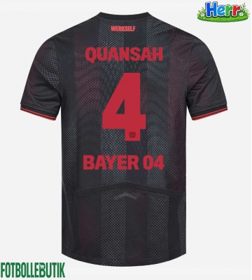 Bayer Leverkusen Jarell Quansah #4 Hemmatröja 2025-26 Kortärmad